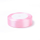 Breast Cancer Pink Awareness Ribbon Making Materials Light Pink Satin Ribbon Wedding Sewing DIY UK-X-RC25mmY004-2