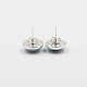Glass Stud Earrings UK-EJEW-D242-13S-3