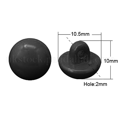Acrylic Shank Buttons UK-SACR-530-11-1