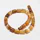 Natural Striped Agate/Banded Agate Beads Strands UK-G-M258-39-K-2