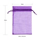 90Pcs 18 Style Organza Bags Jewellery Storage Pouches Wedding Favor Party Mesh Drawstring Gift UK-OP-LS0001-05-3