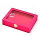 Wooden Rectangle Jewelry Boxes UK-OBOX-L001-05C-1