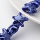 Handmade Porcelain Starfish Beads Strands UK-X-PORC-E007-02-1