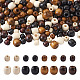 Cheriswelry Dyed Natural Wood Beads UK-WOOD-CW0001-01-LF-1