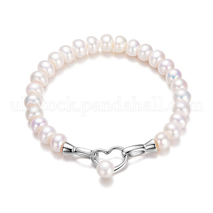 SHEGRACE Beautiful Freshwater Pearl Bracelets UK-JB253A-K-1
