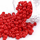 Baking Paint Glass Seed Beads UK-SEED-S003-K20-1