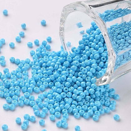 11/0 Grade A Baking Paint Glass Seed Beads UK-X-SEED-N001-A-1018-1