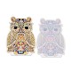 5D DIY Owl Pattern Animal Diamond Painting Pencil Cup Holder Ornaments Kits UK-DIY-C020-03-4