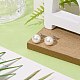 Valentine Presents for Her 925 Sterling Silver Ball Stud Earrings UK-EJEW-D029-8mm-2-5