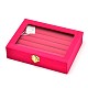 Wooden Rectangle Ring Boxes UK-OBOX-L001-06D-1