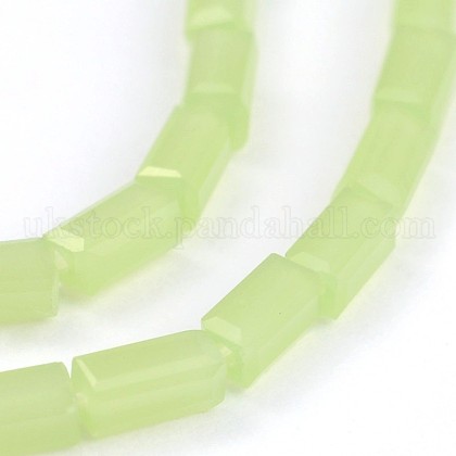 Solid Color Glass Beads Strands UK-GLAA-J081-B11-K-1