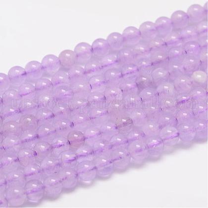 Natural Amethyst Beads Strands UK-G-F306-11-8mm-1