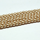 Eco-Friendly  Dyed Glass Pearl Round Bead Strands UK-X-HY-A002-8mm-RB019-2