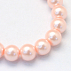 Baking Painted Pearlized Glass Pearl Round Bead Strands UK-HY-Q003-6mm-05-2