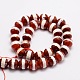 Dyed Tibetan Style dZi Beads Strands UK-G-E324B-8mm-02-K-2
