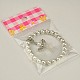 Lovely Wedding Dress Angel Bracelets for Kids UK-BJEW-JB00727-4