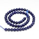 Natural Lapis Lazuli Round Beads Strands UK-X-G-I181-09-4mm-2