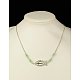 Glass Jewelry Sets for Christian: Necklaces & Bracelets & Ear Studs UK-SJEW-JS00463-02-4