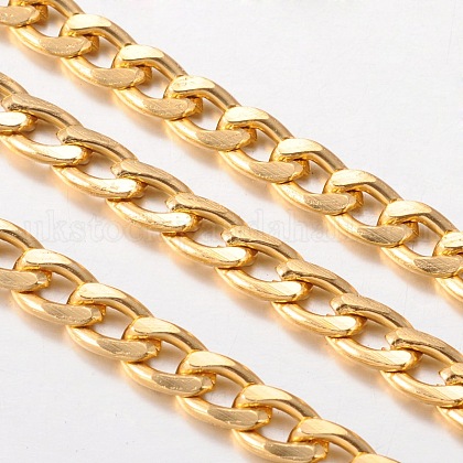 Aluminum Twisted Chains Curb Chains UK-CHA-K1631-11-1