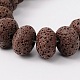 Synthetic Lava Rock Bead Strands&nbsp;UK-G-N0092-10-1