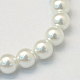 Baking Painted Pearlized Glass Pearl Round Bead Strands UK-HY-Q003-4mm-01-2