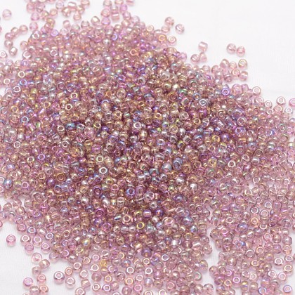 6/0 Round Glass Seed Beads UK-X-SEED-J011-F6-176-1