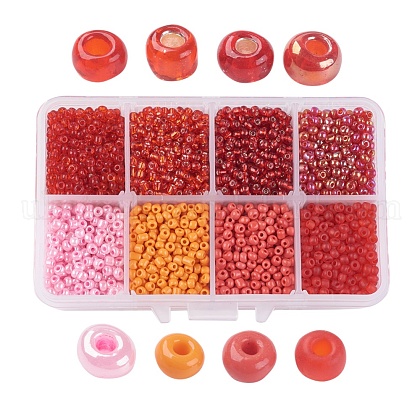 8/0 Glass Seed Beads UK-SEED-JP0006-04-3mm-1