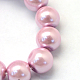 Baking Painted Glass Pearl Bead Strands UK-HY-Q003-3mm-47-3