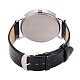 Fashionable Women's Alloy PU Leather Quartz Wristwatches UK-WACH-L025-01E-K-4