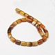 Natural Striped Agate/Banded Agate Beads Strands UK-G-M257-14x10mm-11-K-2