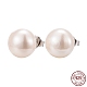 Valentine Presents for Her 925 Sterling Silver Ball Stud Earrings UK-EJEW-D029-9mm-2-1