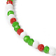 Christmas Theme Glass Beads Strands UK-GLAA-G095-01A-2