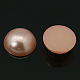 Half Round Domed Imitated Pearl Acrylic Cabochons UK-OACR-H001-3J-2