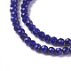 Natural Lapis Lazuli Beads Strands UK-G-F596-49-3