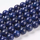 Natural Lapis Lazuli Beads Strands UK-G-G087-10mm-1