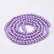 Glass Pearl Beads Strands UK-HY-6D-B15-3