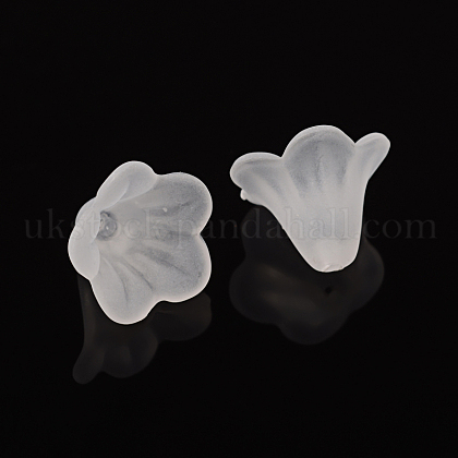 Frosted Acrylic Flower Beads UK-X-FACR-5332-13-1