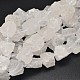 Nuggets Natural Quartz Crystal Beads Strands UK-G-F289-29-1