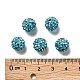 Pave Disco Ball Beads UK-RB-A130-10mm-3-3