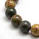 Round Natural Picasso Beads Strands UK-G-P062-64-3