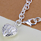 Brass Hollow Heart Charm Bracelets For Women UK-BJEW-BB12635-3