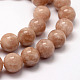 Natural Sunstone Beads Strands UK-G-F364-11-6mm-3