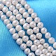 Natural Cultured Freshwater Pearl Beads Strands UK-PEAR-L001-F-07-1