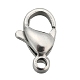 304 Stainless Steel Lobster Claw Clasps UK-STAS-AB12-1-2