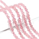 Natural  Rose Quartz Beads Strands UK-X-G-L104-6mm-01-4