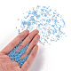 11/0 Grade A Transparent Glass Seed Beads UK-X-SEED-N001-F-256-4