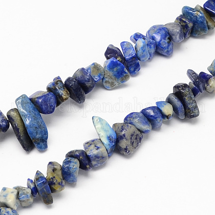 Natural Lapis Lazuli Stone Bead Strands UK-G-R192-13-1