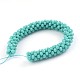 Faceted Rondelle Glass Beaded Jewelry Making for Bracelets UK-BJEW-L517-A05-2