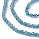Natural Apatite Beads Strands UK-G-F619-13A-3mm-3