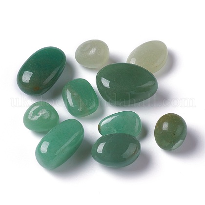 Natural Green Aventurine Beads UK-G-O188-07-1